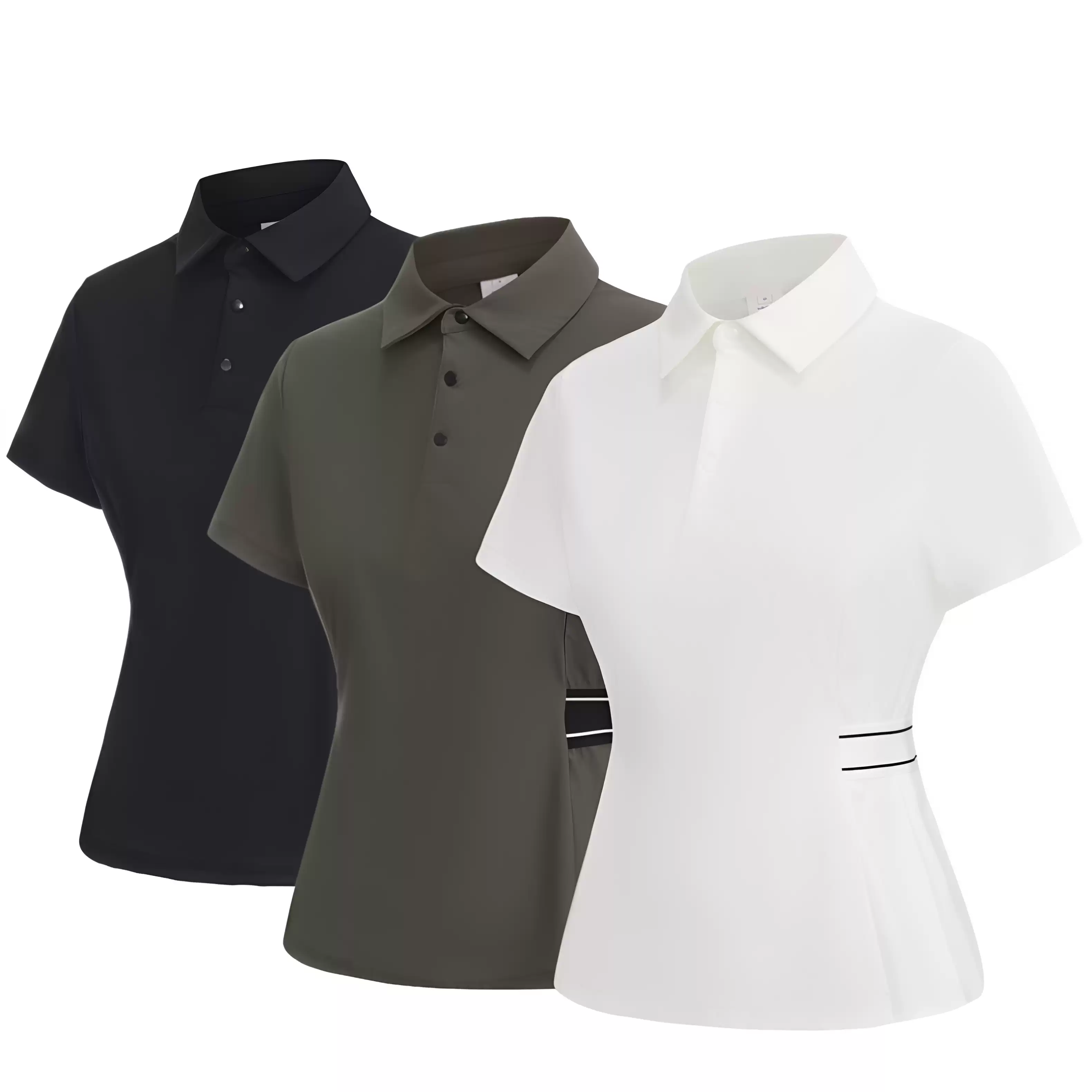 Polo Shirt Equestrian - Binicilik Üst Düzey Buz İpeği Serinletici