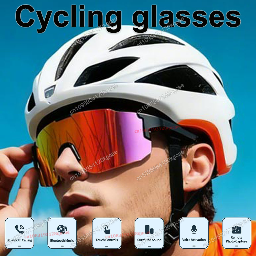 Outdoor Sport Activity - Bisiklet Akıllı Gözlük HD Bluetooth Çağrı
