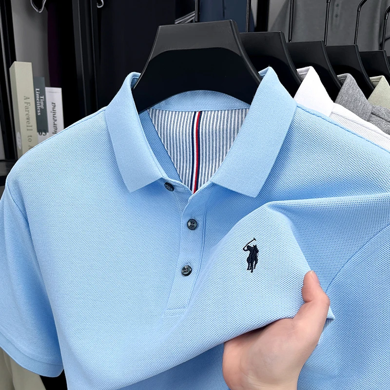 Polo Shirt Equestrian - Erkek %100 Pamuklu Kısa Kollu Polo
