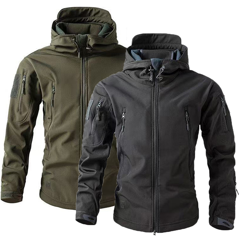 Outdoor Sport Winter Jacket - Erkek Kış Sonbahar Sıcak Softshell Polar