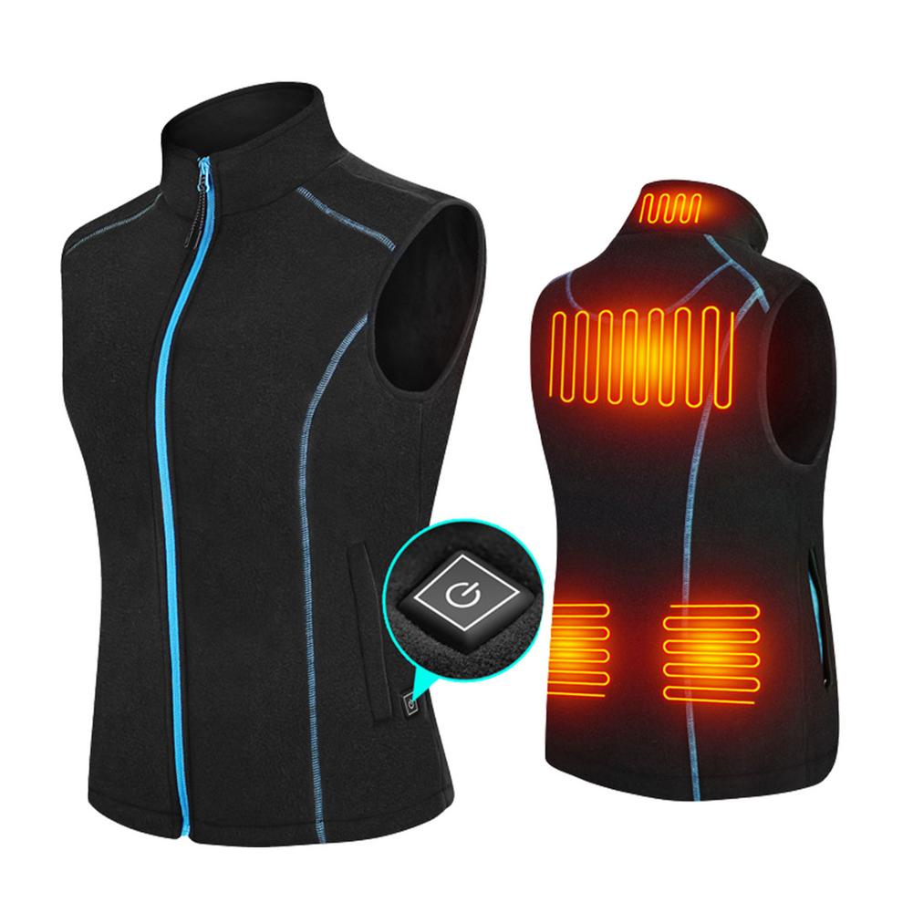 Outdoor Sport Winter Jacket - Kadın ısıtmalı yelek kış elektrikli termal