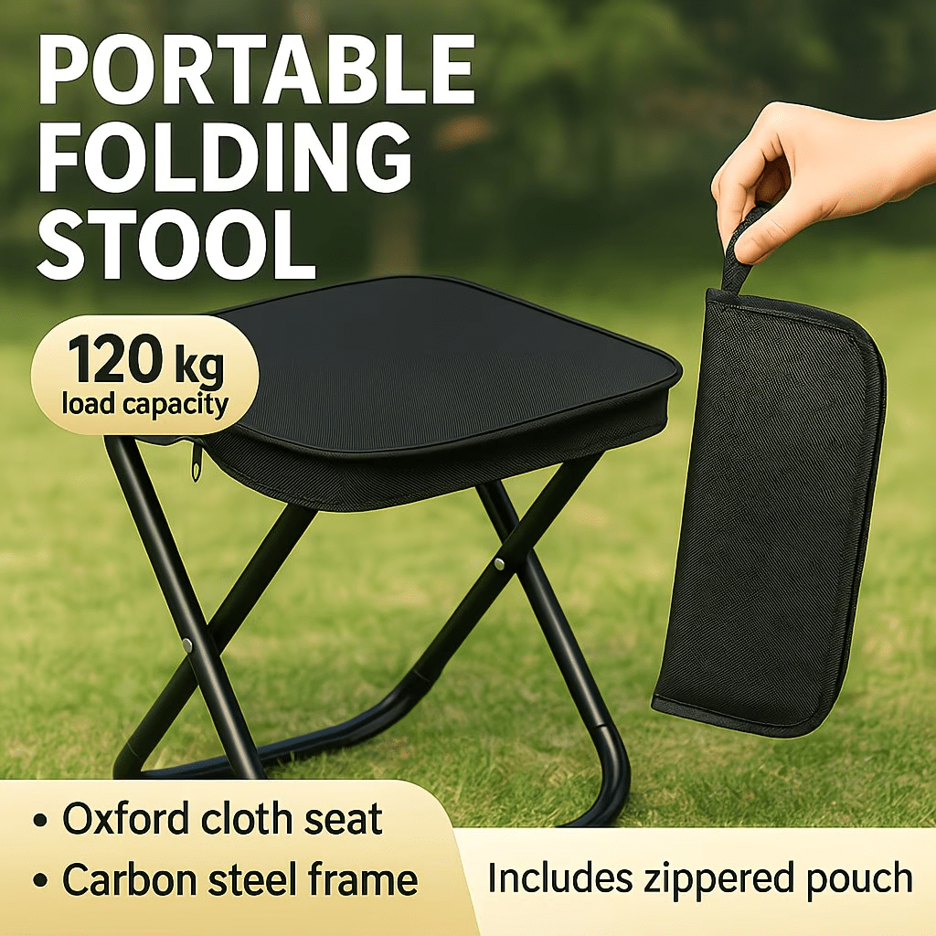 Outdoor Sport Chairs - [Portatif Katlanır Sandalye] Hafif, Sağlam Gövdeli