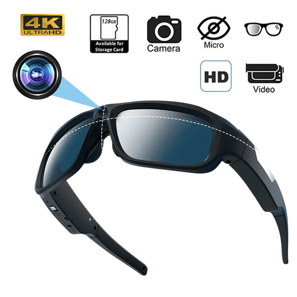 4K HD Akıllı Gözlük Kamera Min - Outdoor Sport Activity incelemesi ve fiyatı