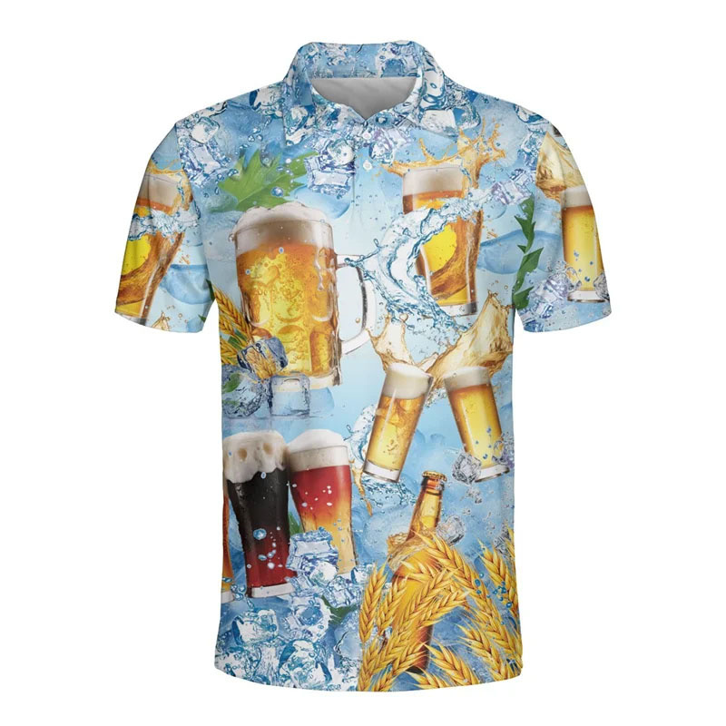 3D baskılı Hawaiian bira Polo  - Polo Shirt Equestrian incelemesi ve fiyatı
