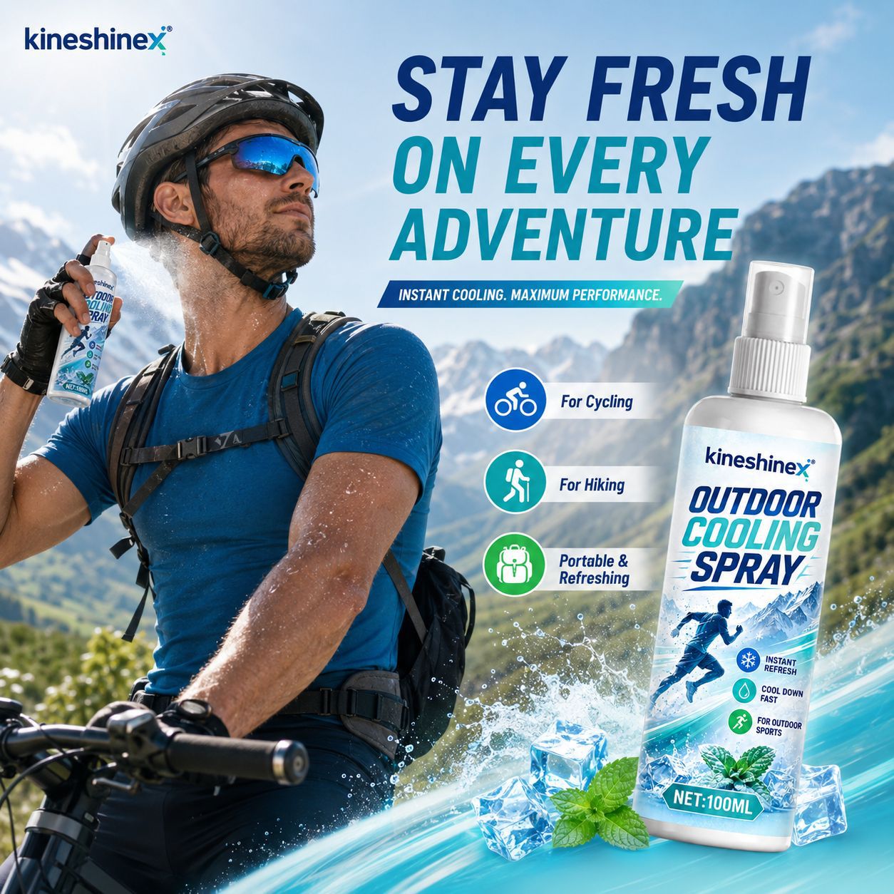 Dış Mekan Soğutma Spreyi 100ml - Outdoor Sport Activity incelemesi ve fiyatı