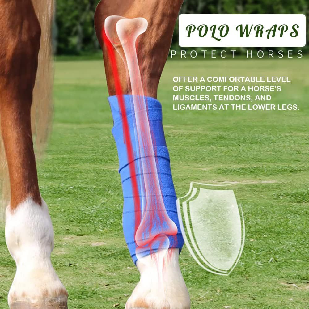 4'lü Paket At Polo Bandajları, - Polo Wraps Fleece incelemesi ve fiyatı